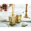 Picture of 40TH BIRTHDAY GOLD PAPER CUP 220ML - 6 PACK